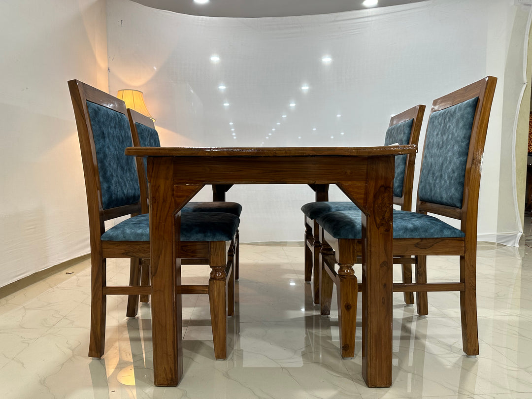 YELODZ  TEAK WOOD " DINING TABLE " 4 SEATER